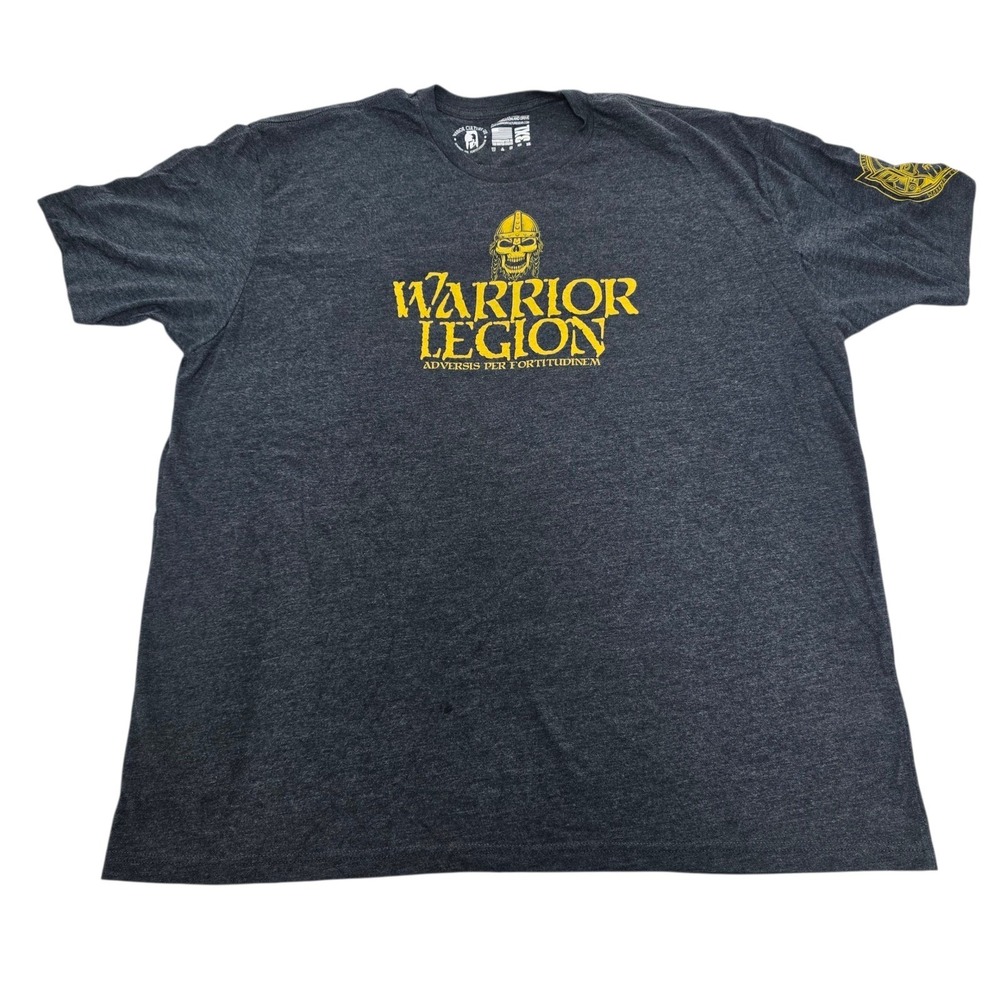 Warrior Culture Gear Warrior Legion T-Shirt 3XL Rare Retired Viking Graphic Tee‎
